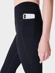 Sweaty Betty Black 30 inch inside seam Power Workout Boot Cut Leggings - Image 5 of 10