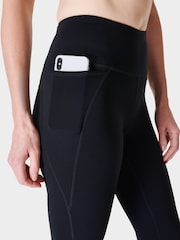 Sweaty Betty Black 30 inch inside seam Power Workout Boot Cut Leggings - Image 6 of 10