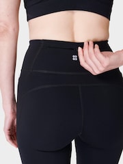 Sweaty Betty Black 30 inch inside seam Power Workout Boot Cut Leggings - Image 8 of 10