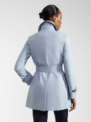 Hobbs Pale Blue Jane Trench Coat - Image 2 of 4