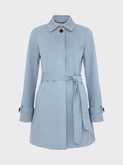 Hobbs Pale Blue Jane Trench Coat - Image 4 of 4