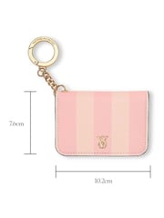 Victoria's Secret Iconic Stripe Pink Foldable Card Case - Image 4 of 4