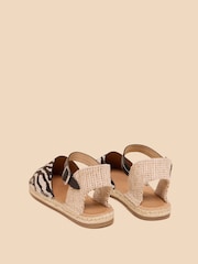 White Stuff Black Buttercup Leather Espadrilles - Image 3 of 4