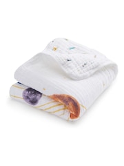 Aden + Anais White Dream Cotton Muslin Blanket - Image 1 of 1