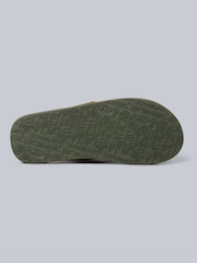 Animal Khaki Green Mens Jekyl Flip Flops - Image 3 of 5