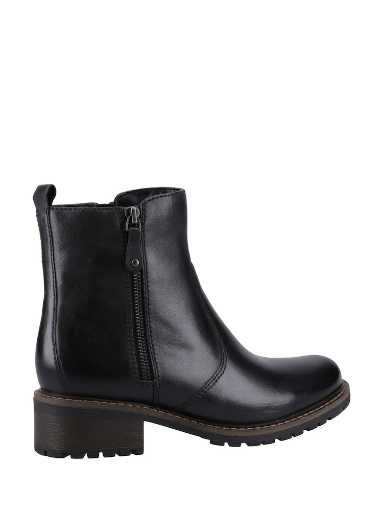 Schwarz - Hush Puppies – Pippa – Schwarze Stiefeletten - Bild 1 von 3 Schwarz - Hush Puppies – Pippa – Schwarze Stiefeletten - Bild 1 von 3