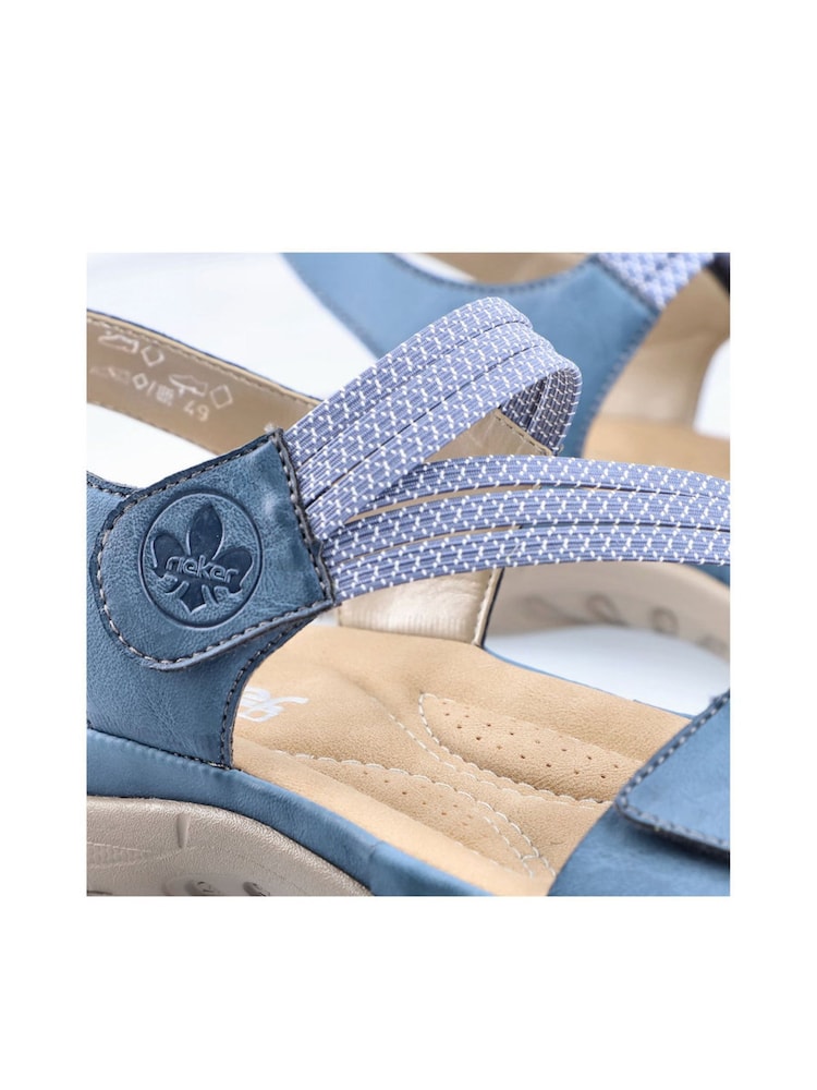 Rieker Womens Bur Fastener Sandals - Image 11 of 11