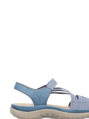 Rieker Womens Bur Fastener Sandals - Image 2 of 11
