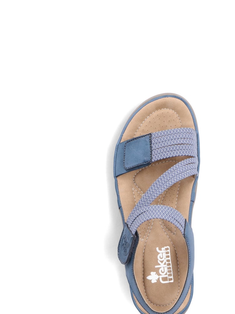 Rieker Womens Bur Fastener Sandals - Image 6 of 11