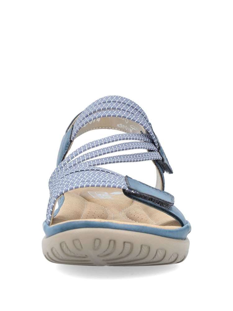 Rieker Womens Bur Fastener Sandals - Image 7 of 11