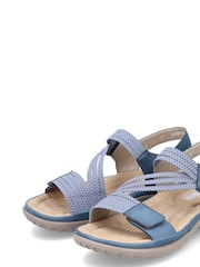 Rieker Womens Bur Fastener Sandals - Image 9 of 11
