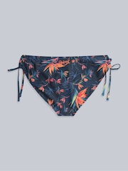 Animal Orange Iona Tie Side Printed Bikini Bottoms - Image 2 of 5