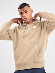 Bej - Hanorac fără fermoar Nike Club  - Image 2 of 4