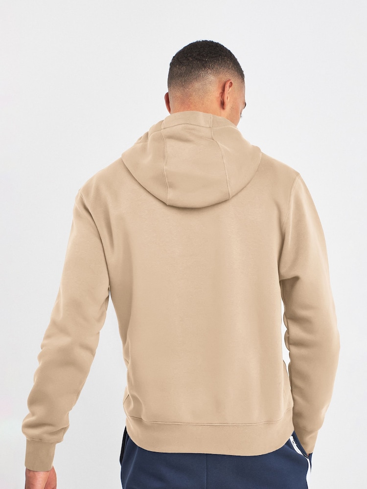 Beige - Nike Club pullover-hoody - Image 3 of 4