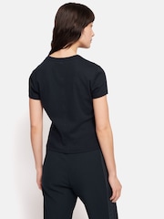 Jigsaw Blue Baby Cotton T-Shirt - Image 5 of 6