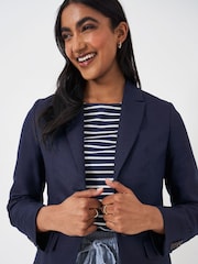Crew Clothing Plain Linen Regular Blazer - Image 4 of 5