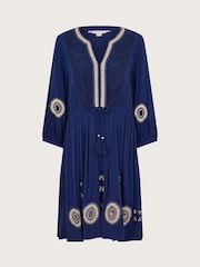 Monsoon Blue Alani Crochet Dresses - Image 5 of 5