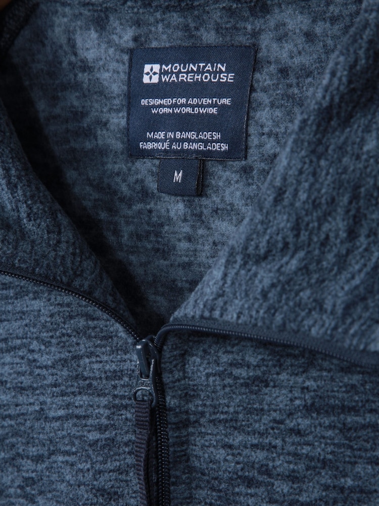 Mountain Warehouse Blue Mens Snowdon Micro Fleece - Image 5 of 5