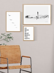 East End Prints Oak Scandi Wall Set - Image 1 of 1