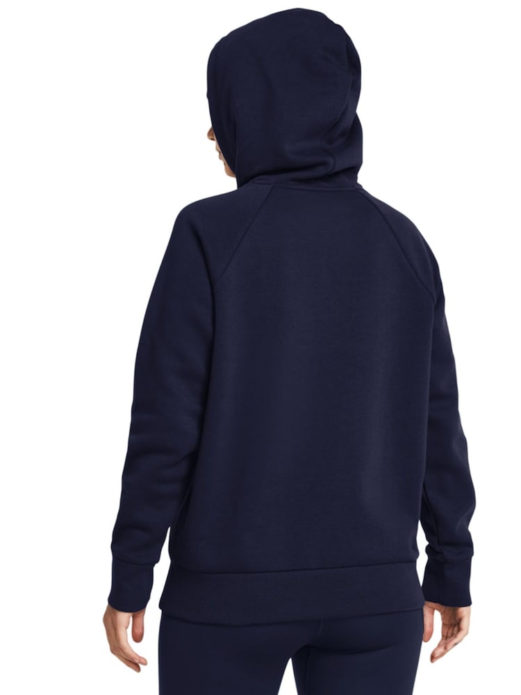 Under Armour Blue Navy Rival Fleece Hoodie - Image 2 of 5