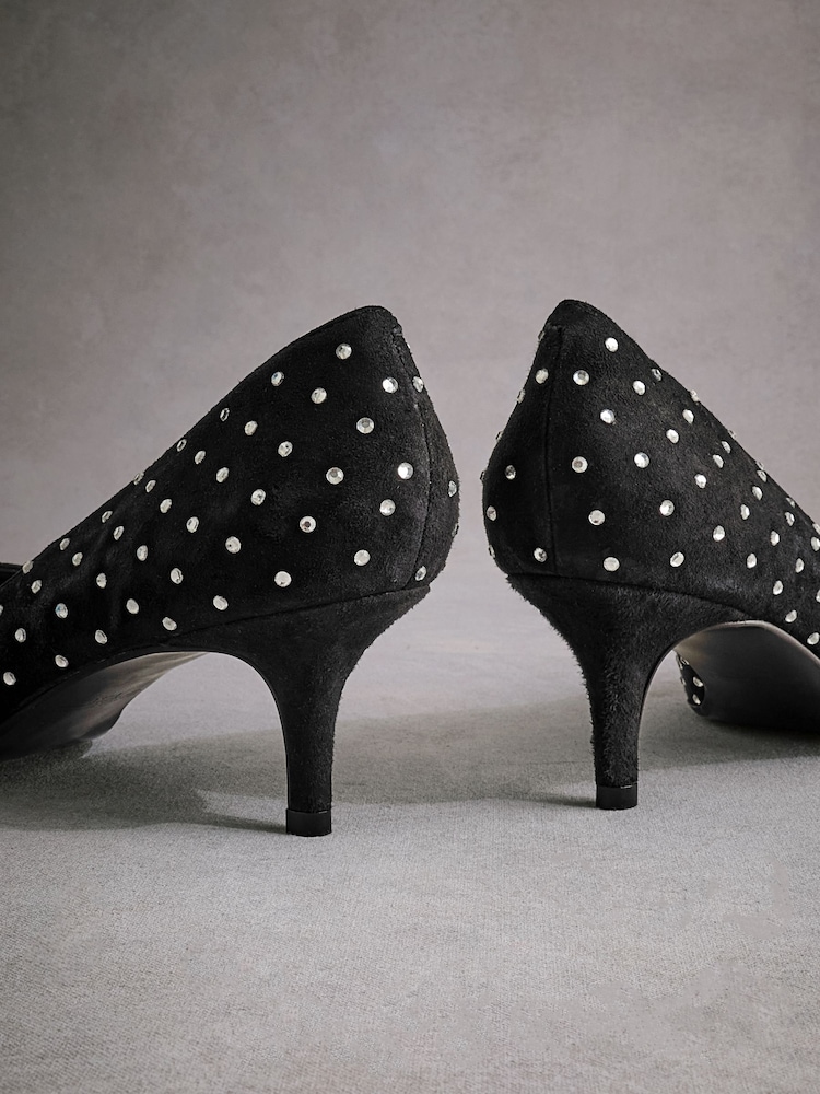 črna - Tabitha Simmons Lola Leather Studded Point čevlji z visoko peto - Slika 11 iz 11 črna - Tabitha Simmons Lola Leather Studded Point čevlji z visoko peto - Slika 11 iz 11