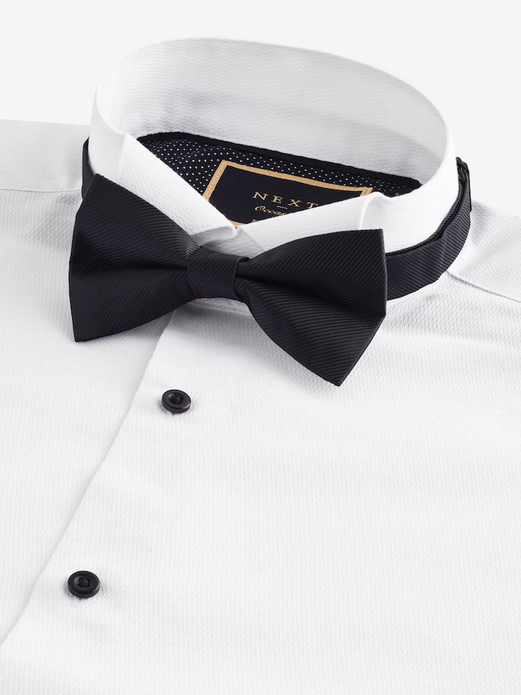 Белый - Зауженный крой - Slim Fit Single Cuff Shirt With Wing Collar And Bow Tie Pack - Изображение 1 из 8 Белый - Зауженный крой - Slim Fit Single Cuff Shirt With Wing Collar And Bow Tie Pack - Изображение 1 из 8
