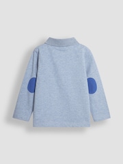 JoJo Maman Bébé Blue Digger Polo Shirt - Image 2 of 3