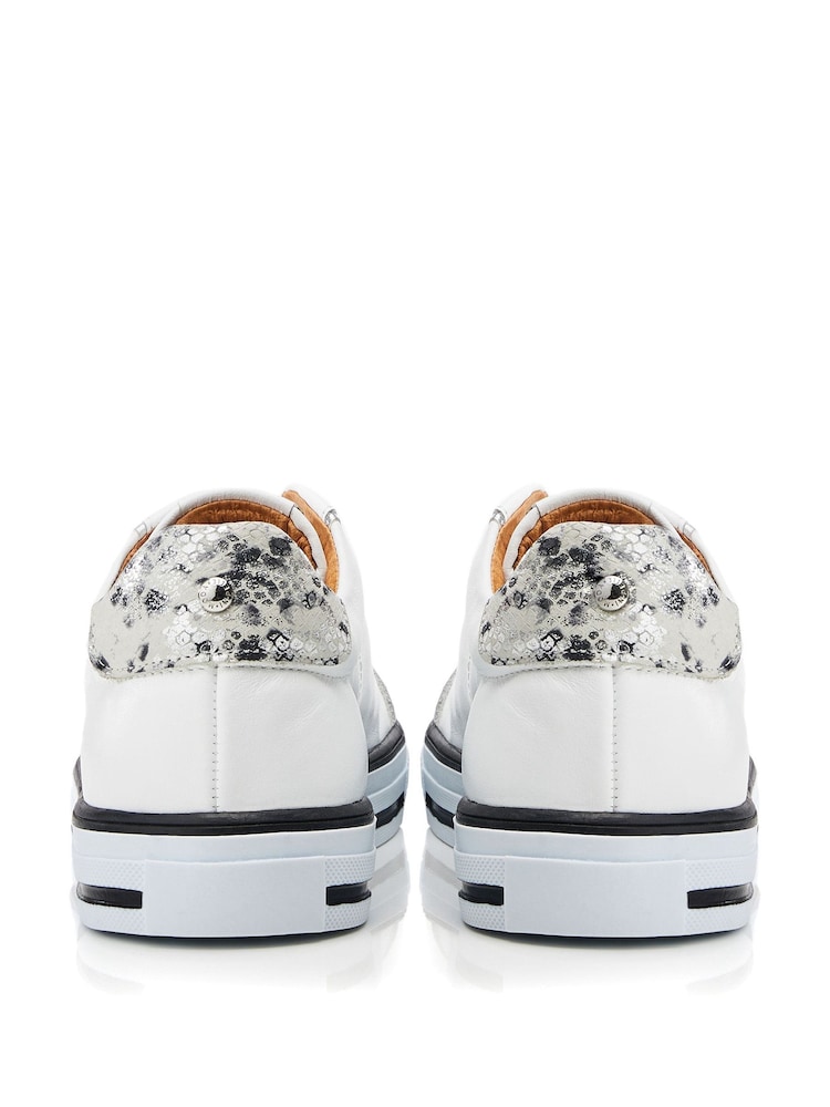 Moda In Pelle Benni Elastic Slip On Foxing Sole Trainers - Image 2 of 4