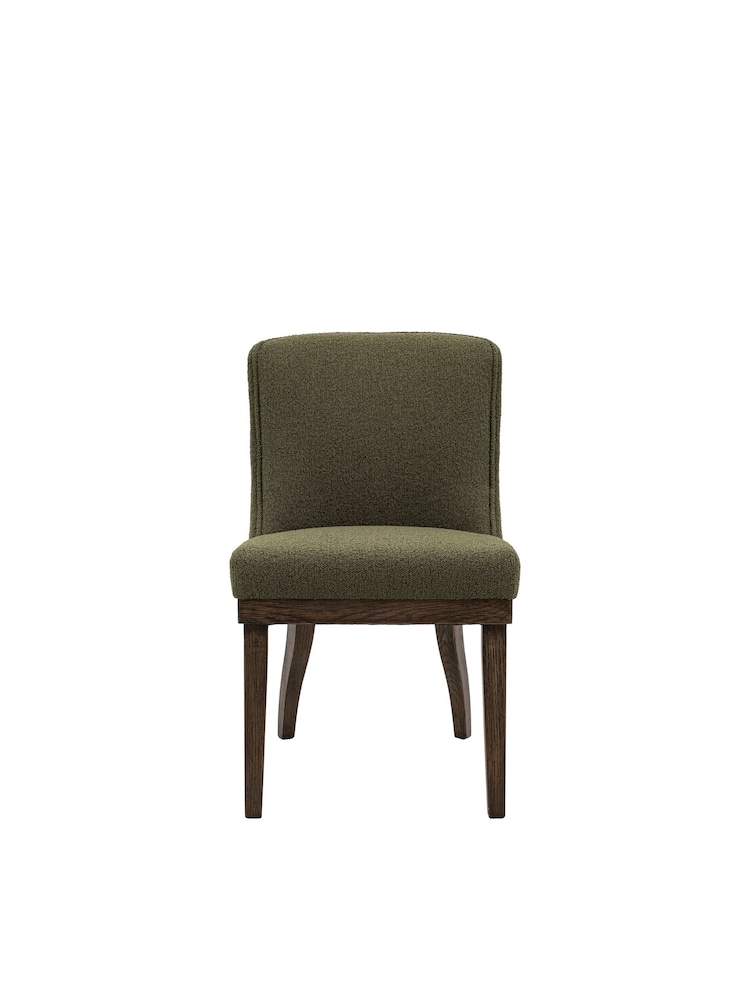 Gallery Home Set of 2 Green Kenneth Dining Chairs - Image 1 of 2