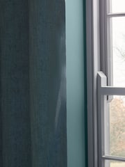 Cortinas de ilhós de chenille foscas - Imagem 4 de 6