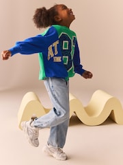 Green/Blue Sweatshirt (3-16yrs) - Image 2 of 7