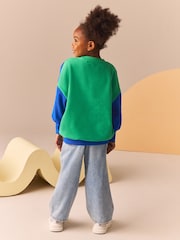 Green/Blue Sweatshirt (3-16yrs) - Image 4 of 7