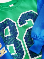 Green/Blue Sweatshirt (3-16yrs) - Image 7 of 7