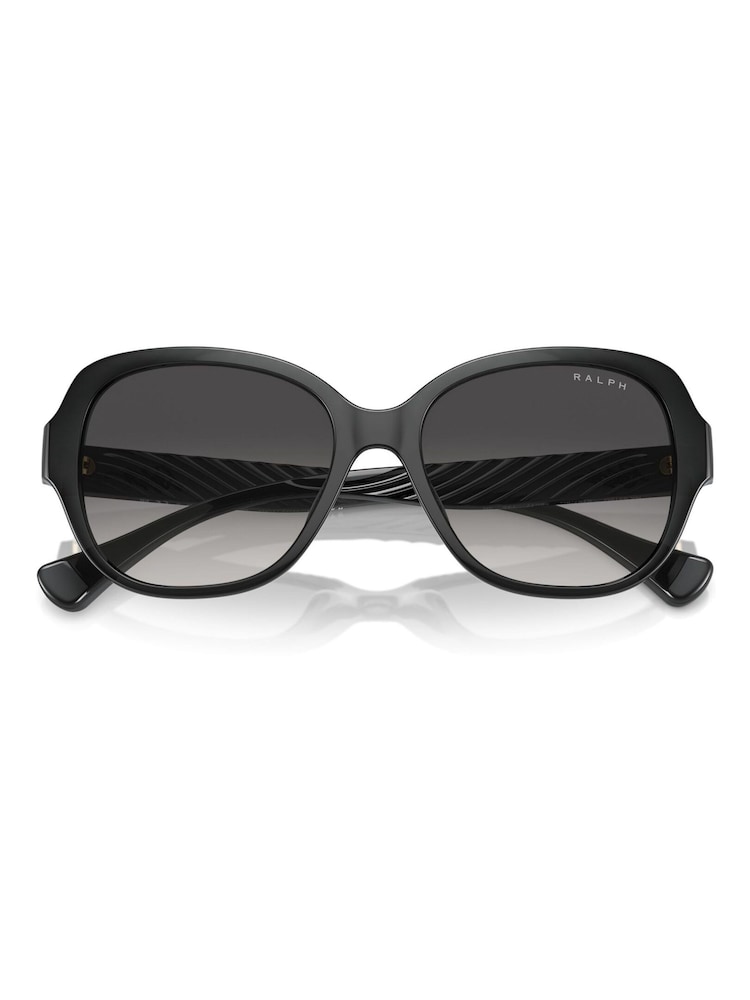 Ralph By Ralph Lauren Ra5316U Round Black Sunglasses - Image 5 of 5