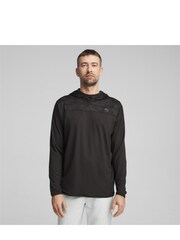Puma Black Mens Golf Cloudspun Camo Hoodie - Image 1 of 5