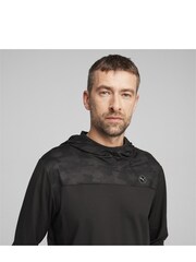 Puma Black Mens Golf Cloudspun Camo Hoodie - Image 3 of 5