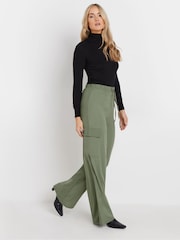 Long Tall Sally Crepe Cargo Wide leg Trousers - Bild 4 von 6