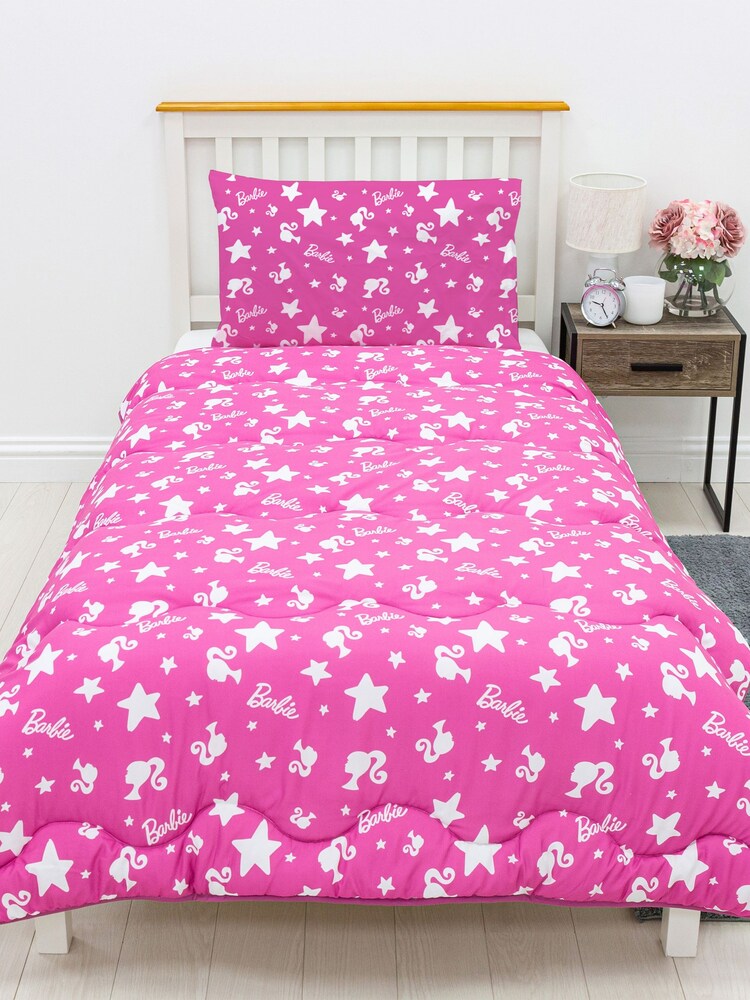 Character World Barbie Stars 10.5 Tog Single Coverless Duvet - Image 1 of 5