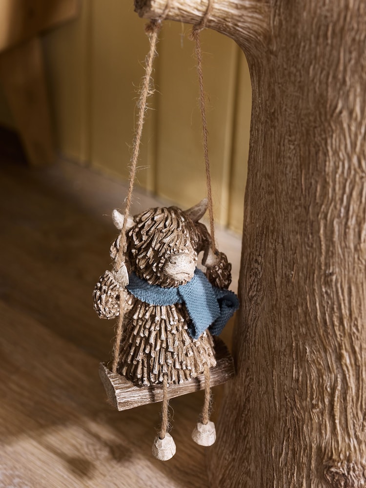 Natural Hamish The Highland Cow Umbrella Stand - Image 2 of 5