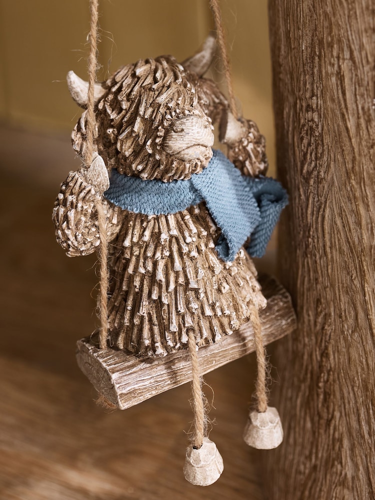 Natural Hamish The Highland Cow Umbrella Stand - Image 3 of 5