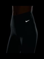 Nike Dark Green Premium Zenvy GentleSupport High Waisted Full Length Leggings - Image 4 of 4