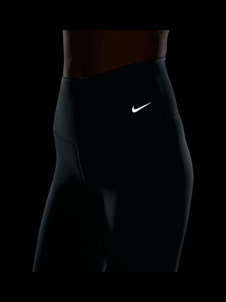 Nike Dark Green Premium Zenvy GentleSupport High Waisted Full Length Leggings - Image 4 of 4