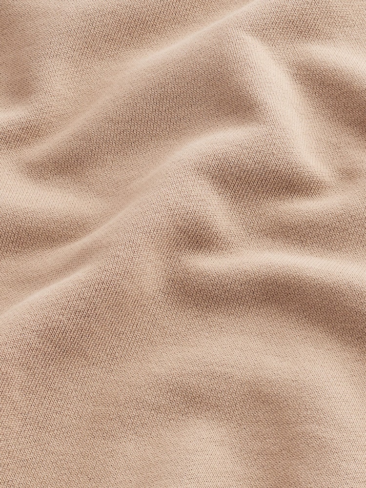 Tan Brown Oversized Plain Crew Neck 100% Cotton Sweatshirt (3-16yrs) - Image 4 of 4