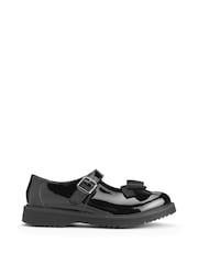 Start Rite Empower Patent Chunky Sole Mary Jane School Black Shoes - Image 1 of 6