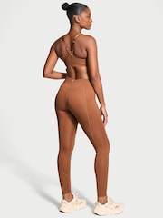 Victoria's Secret Caramel Brown 7/8 Length Essential Pocket Leggings - Image 2 of 4