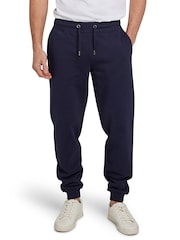Raging Bull Blue 100% Cotton Cuffed Sweatpants - Image 1 of 6
