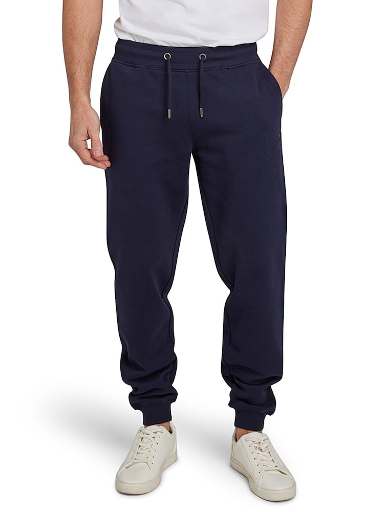 Raging Bull Blue 100% Cotton Cuffed Sweatpants - Image 1 of 6