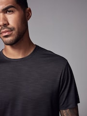 Black Active Gym Training T-Shirt - Image 1 of 11