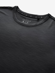 Black Active Gym Training T-Shirt - Image 10 of 11