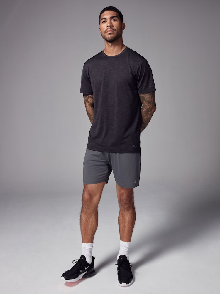Black Active Gym Training T-Shirt - Image 2 of 11
